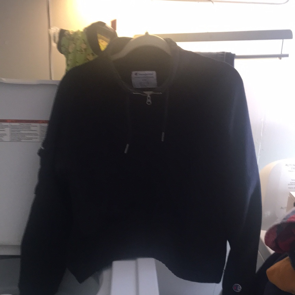Champion Navy Pullover Hoodie